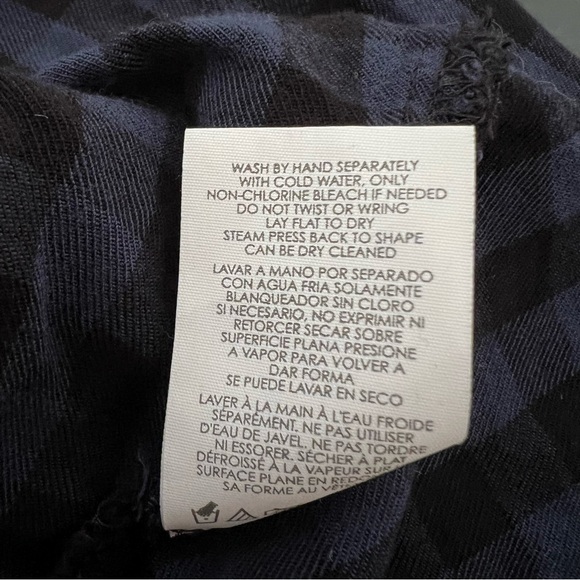 Cabi Aberdeen Blue Buffalo
Plaid Button Up Top Blouse Size Small - Picture 9 of 9